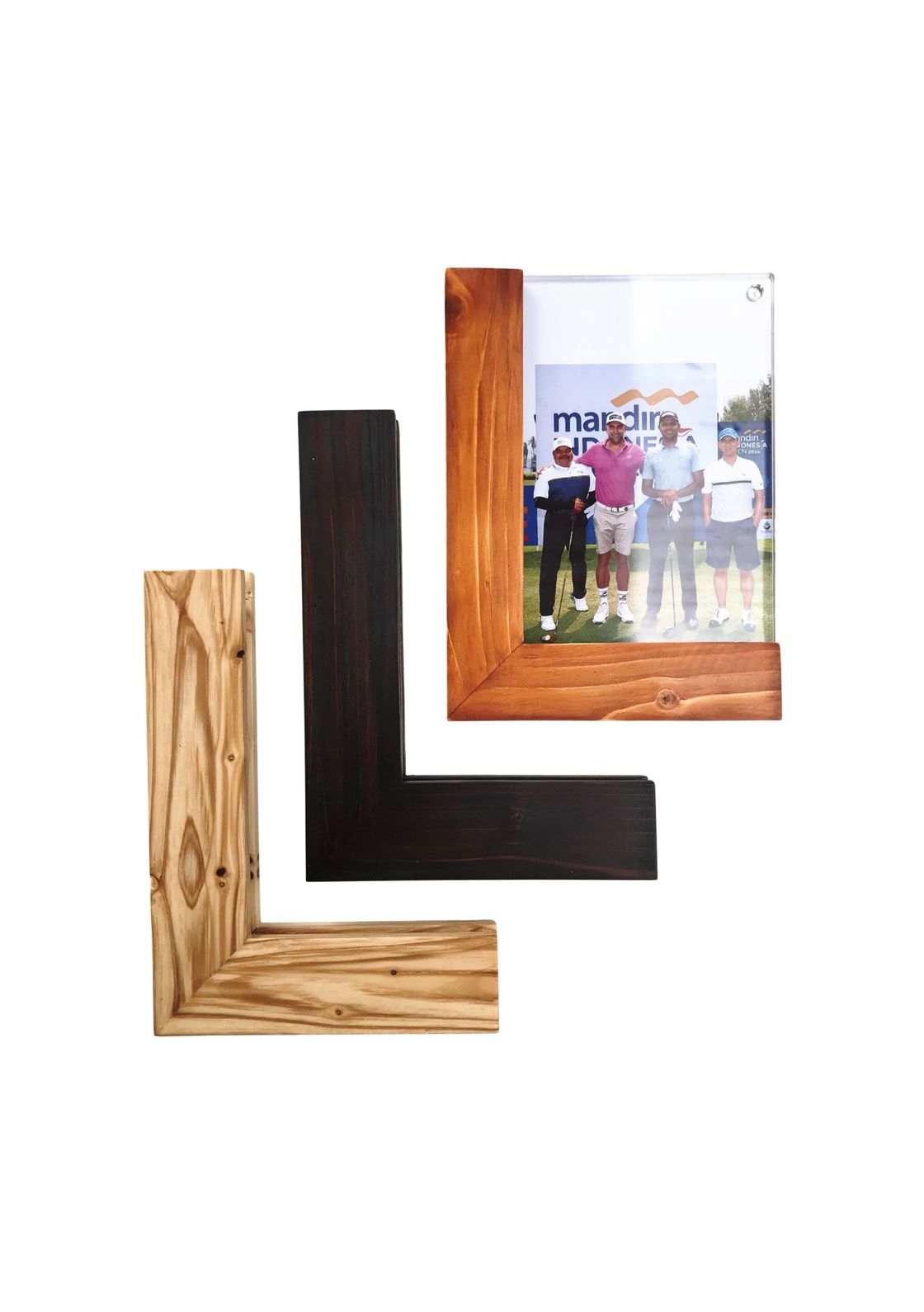 wooden frame